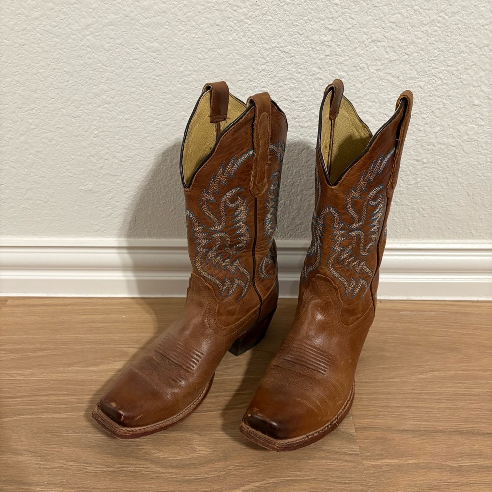 Nocona Bluebonnet Boots EUC
